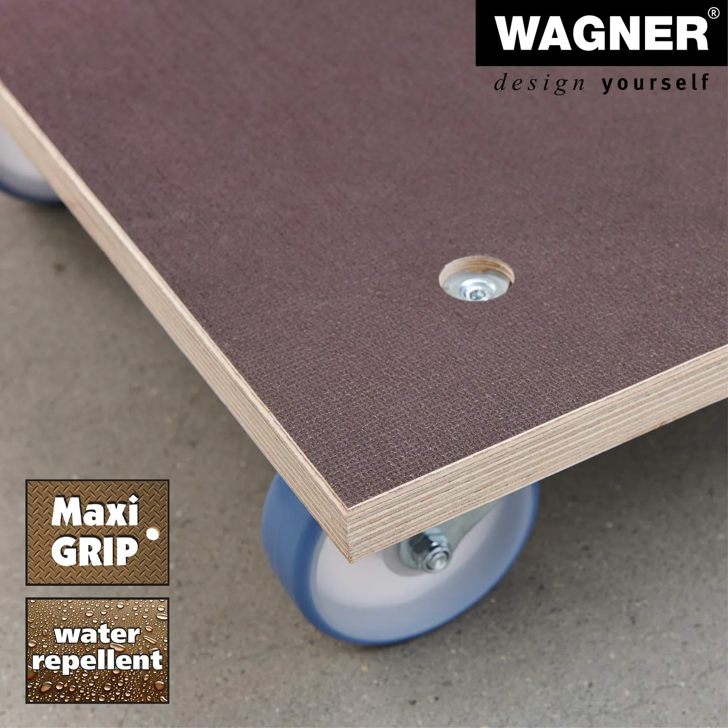Wagner MM 1145 carrello trasporto 59x49 cm 500 kg