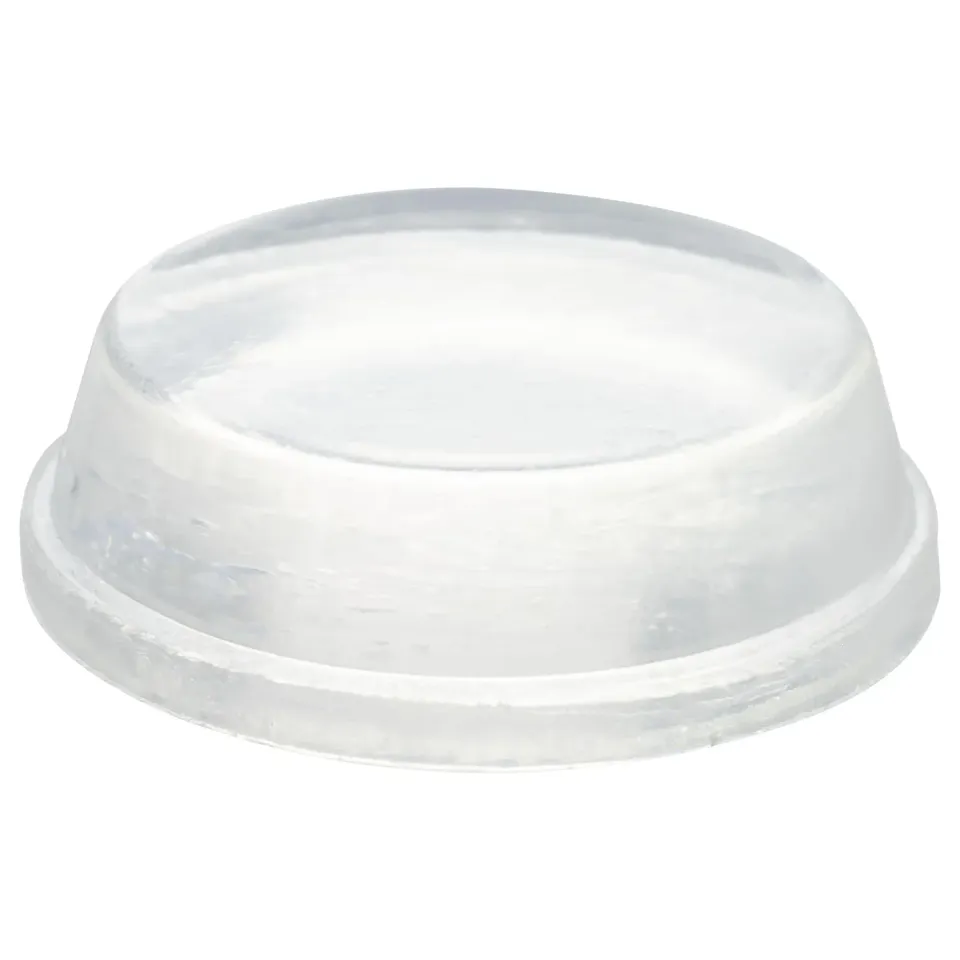 Wagner 15300299 Paracolpi Elastici 12mm 24 Pezzi Trasparenti