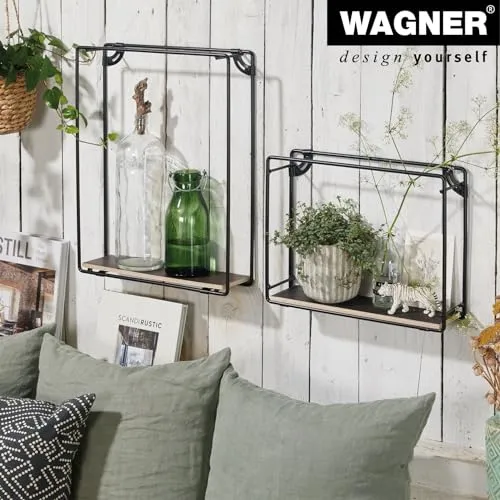 Wagner ST 3940 morsetto design acciaio 2 pz nero opaco