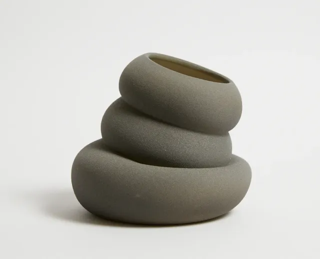 NIVA Design Colate Night Small vaso piccolo stoneware