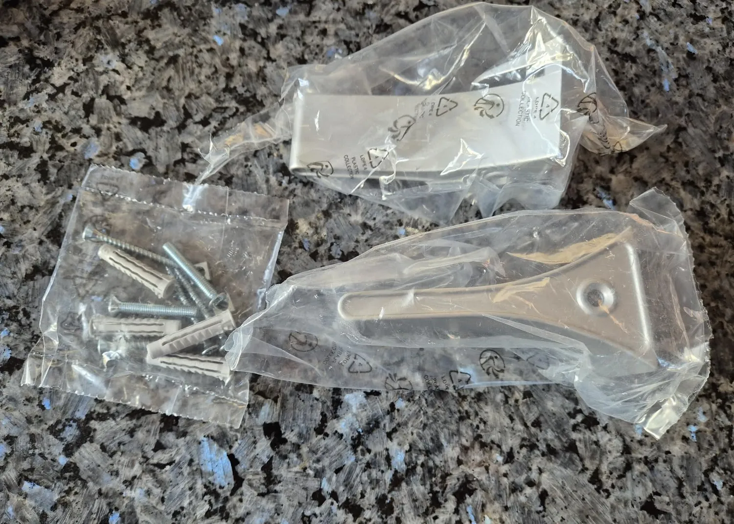 Gedotec Pinocchio reggimensola vetro argento 2 pezzi 50 kg
