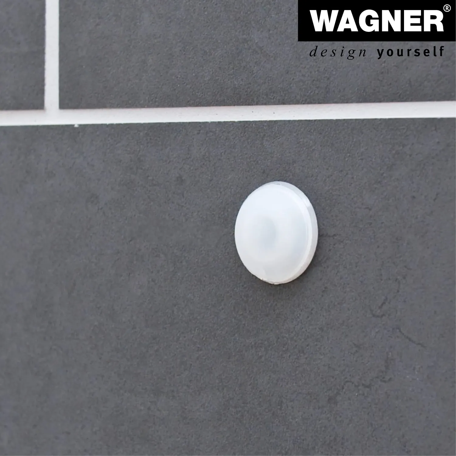 Wagner Satinato Ø30x10 mm paracolpi parete 2 pz