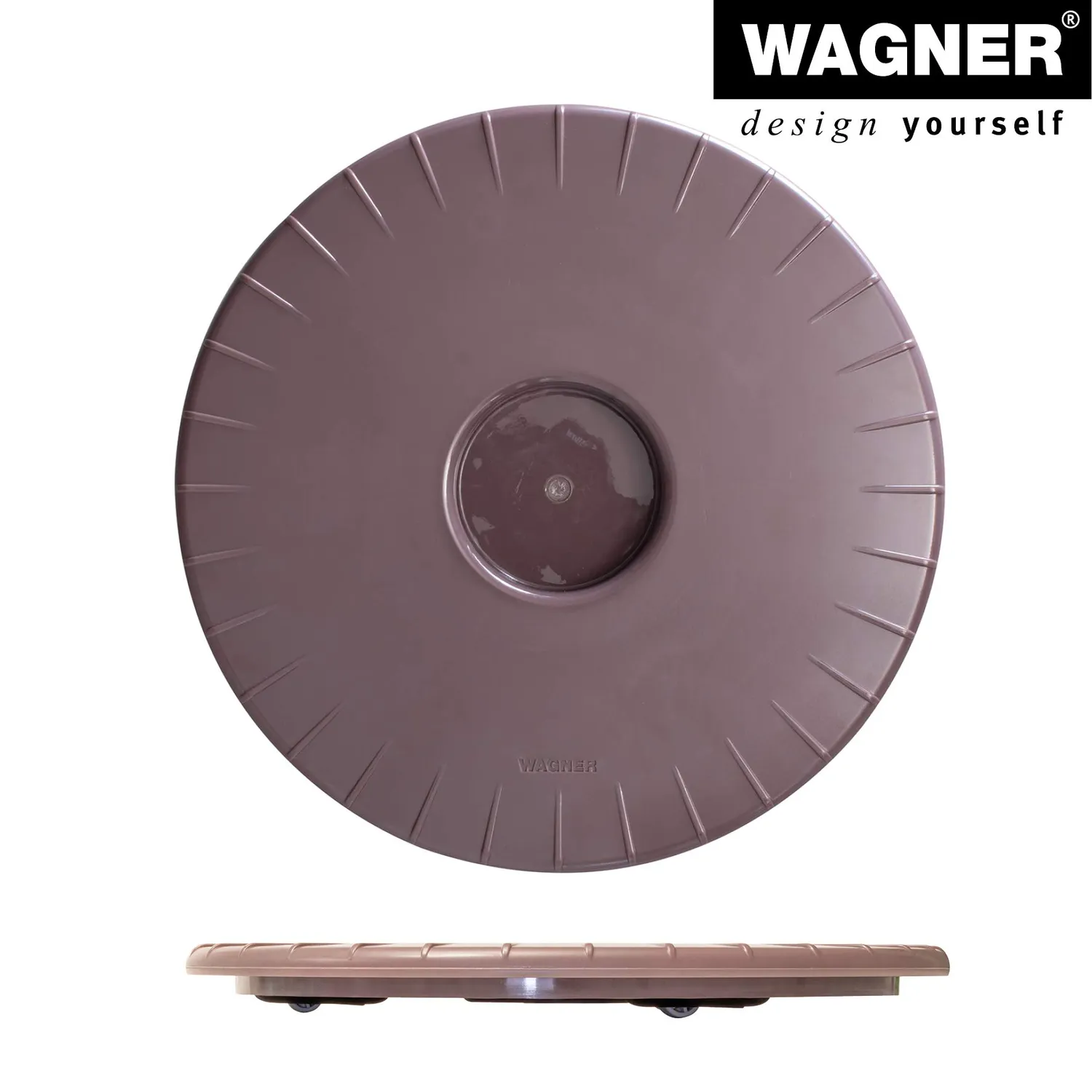 Wagner Ultraflat 20044001 carrello piante Ø 30 cm malva 100 kg