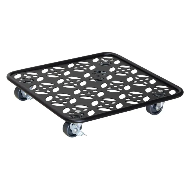 Wagner Black Flower carrello piante 30x30 cm nero 60 kg
