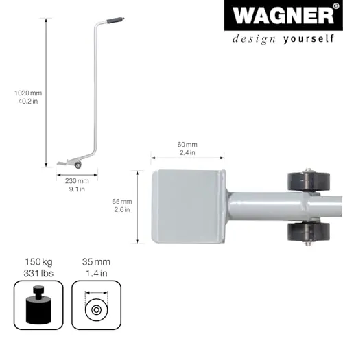 Wagner Lifter Sollevatore Mobili Acciaio 150 kg