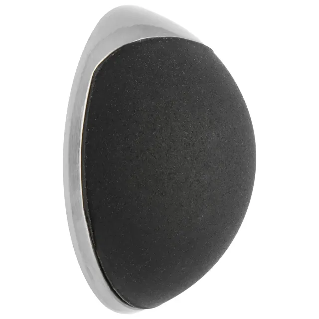 WAGNER Fermaporta muro Ø30x12 mm zinco argento nero