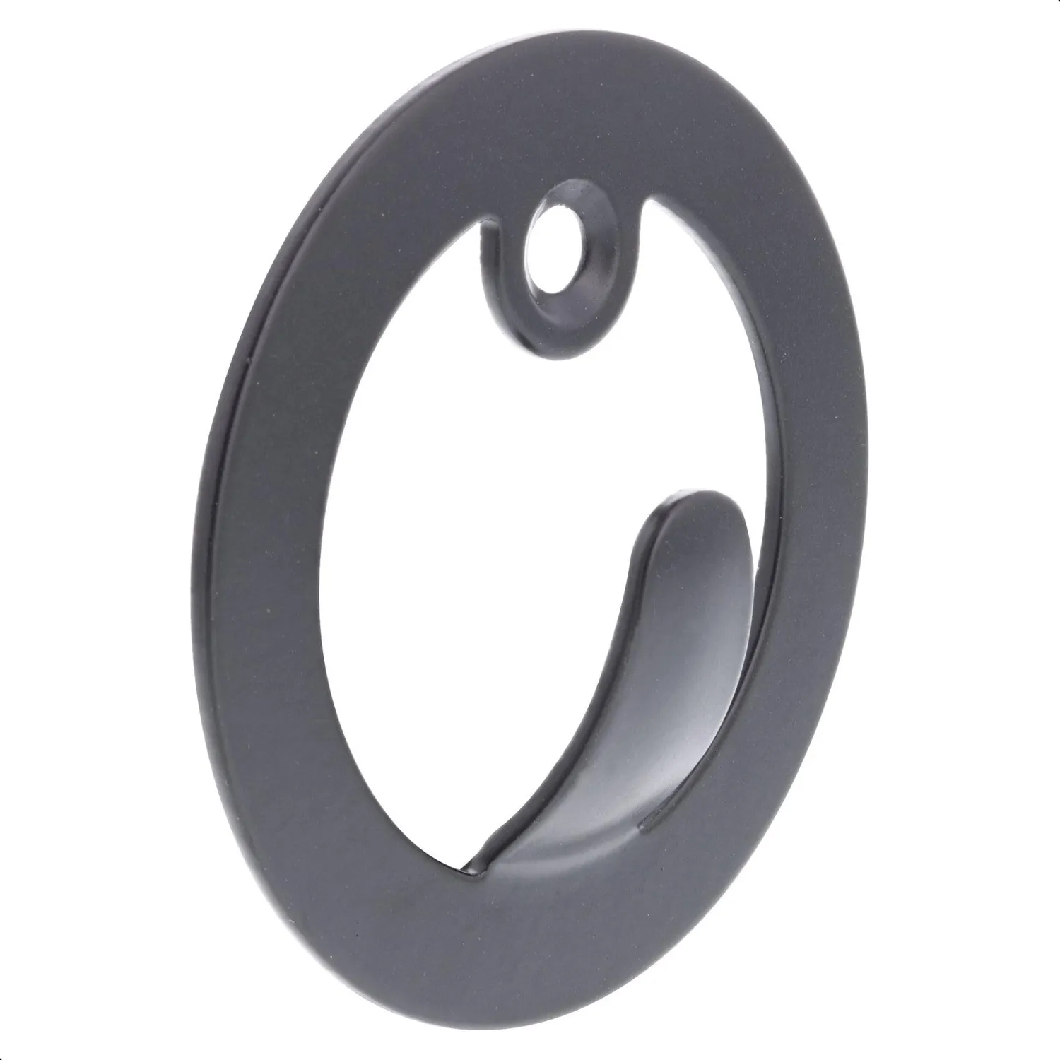 Wagner hooks4home Retrò gancio a muro 115x35 mm nero opaco