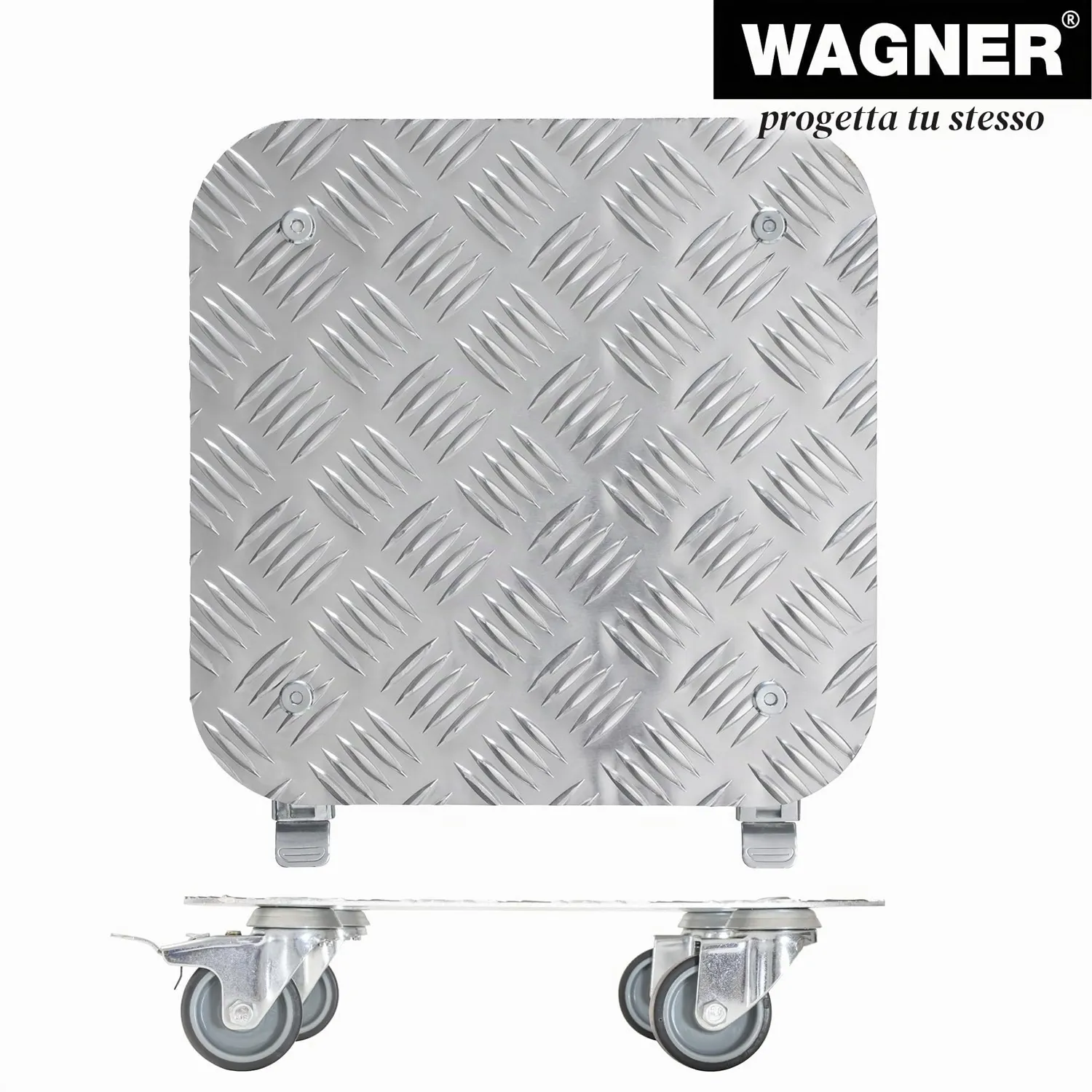 Wagner Alaska 20700301 carrello per piante 29x29 cm alluminio