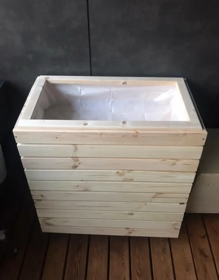 Wagner GreenFamily GreenBox XL aiuola rialzata legno naturale