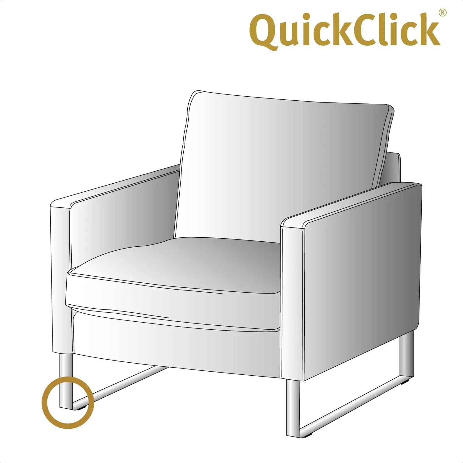 Wagner QuickClick Pattini Hyper Avvitare 32x15 mm 4 pz