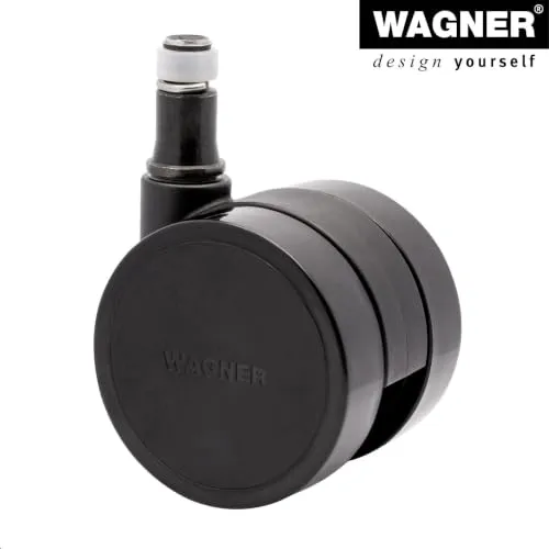 Wagner Konkav RO1735 rotelle sedia ufficio set 5 pezzi dure