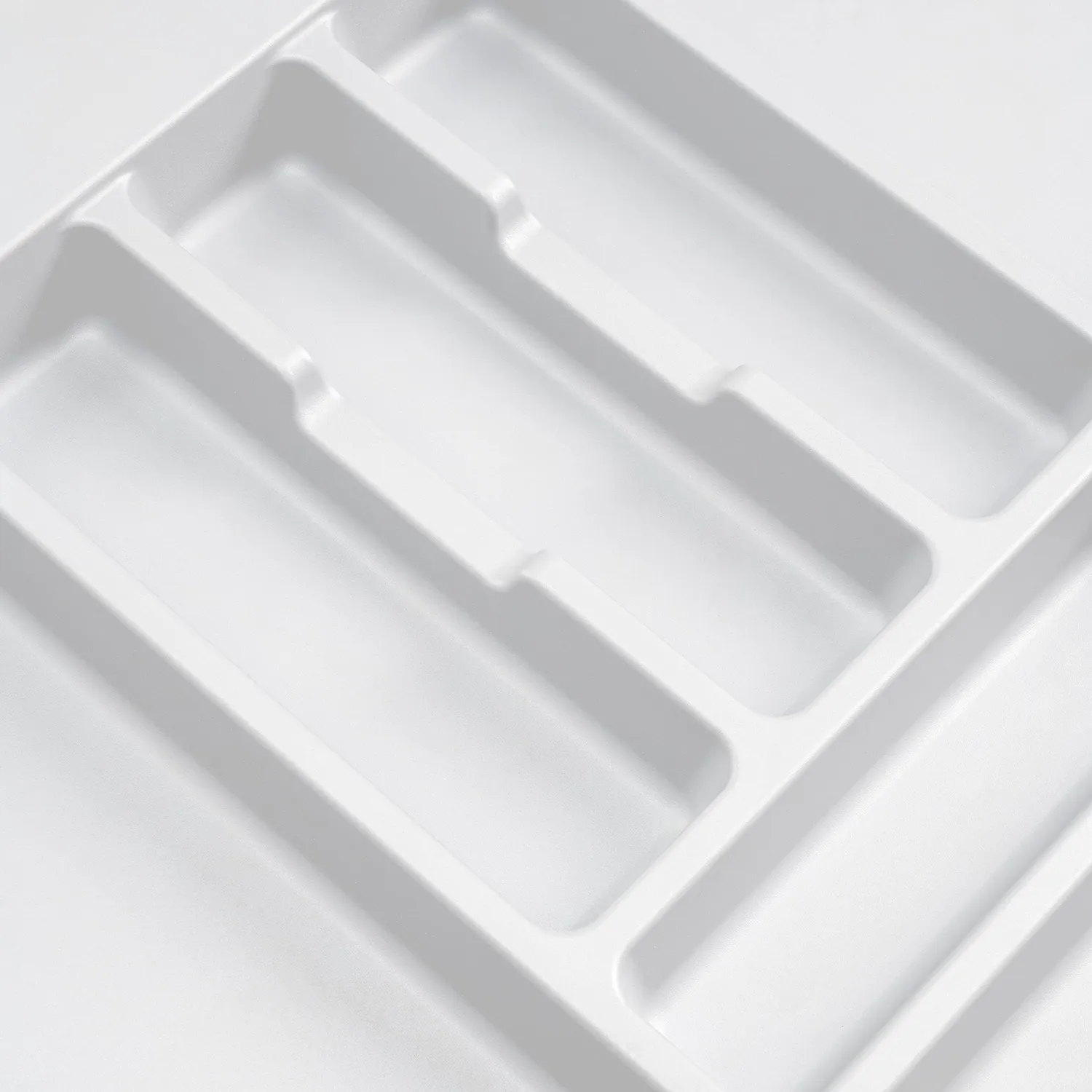 Emuca Vertex portaposate cassetto 600 bianco plastica