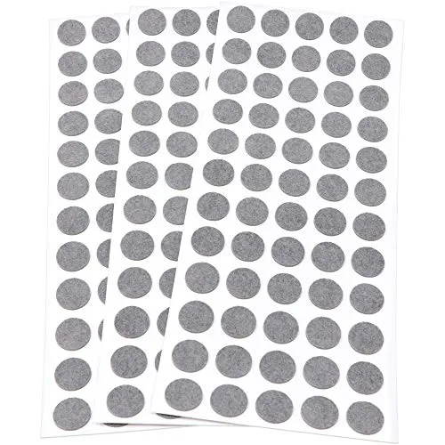 Adsamm ultrasottili ø14 mm feltrini grigi 180 pz 1,5 mm