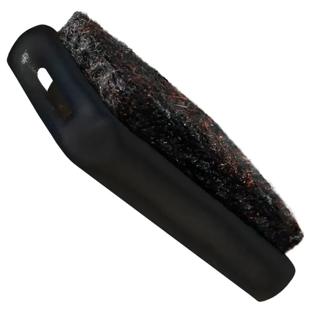 Adsamm ricambio feltro puntali a slitta nero 19x33 mm 1 pz