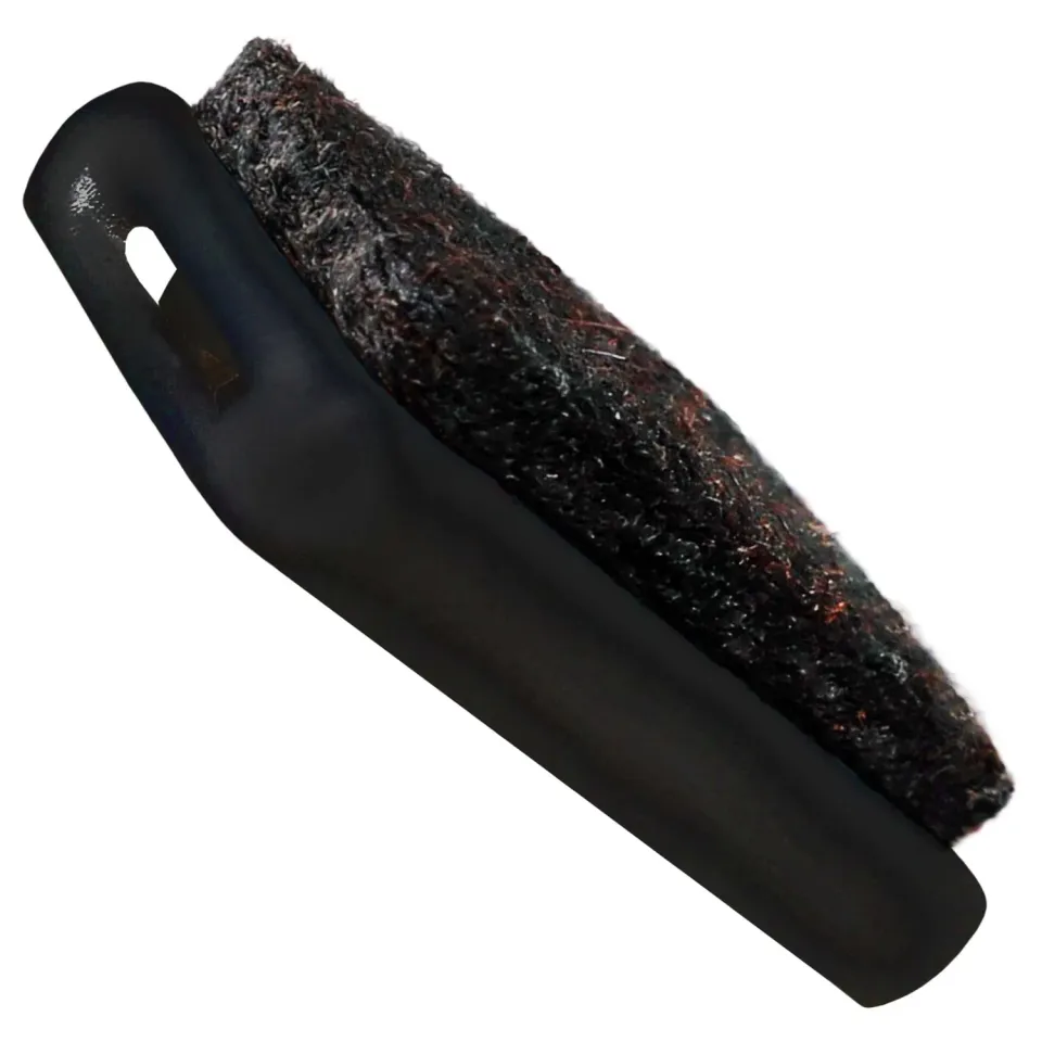 Adsamm ricambio feltro puntali a slitta nero 19x33 mm 1 pz