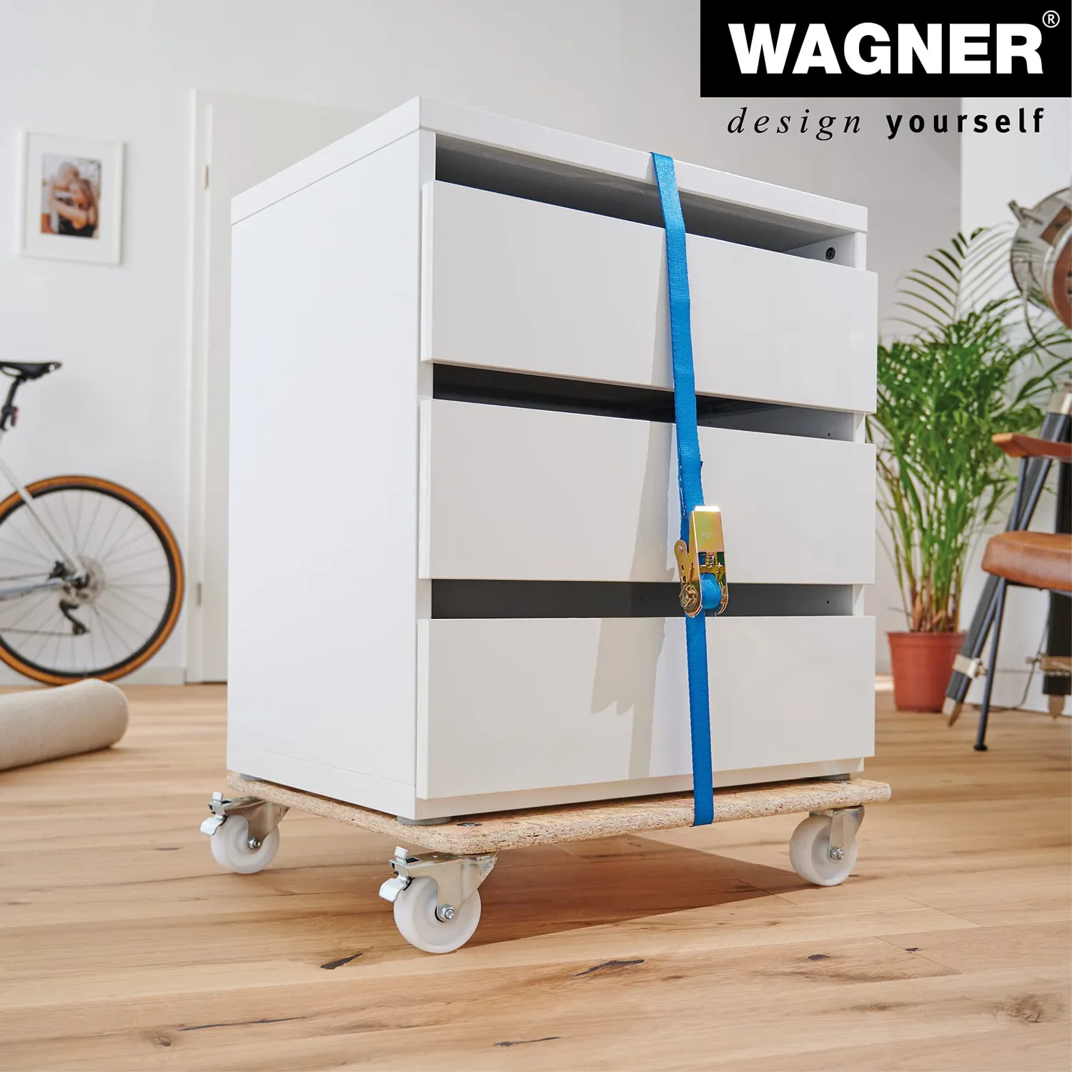 WAGNER MM 1017 cinghia ancoraggio 5 m cricchetto metallo