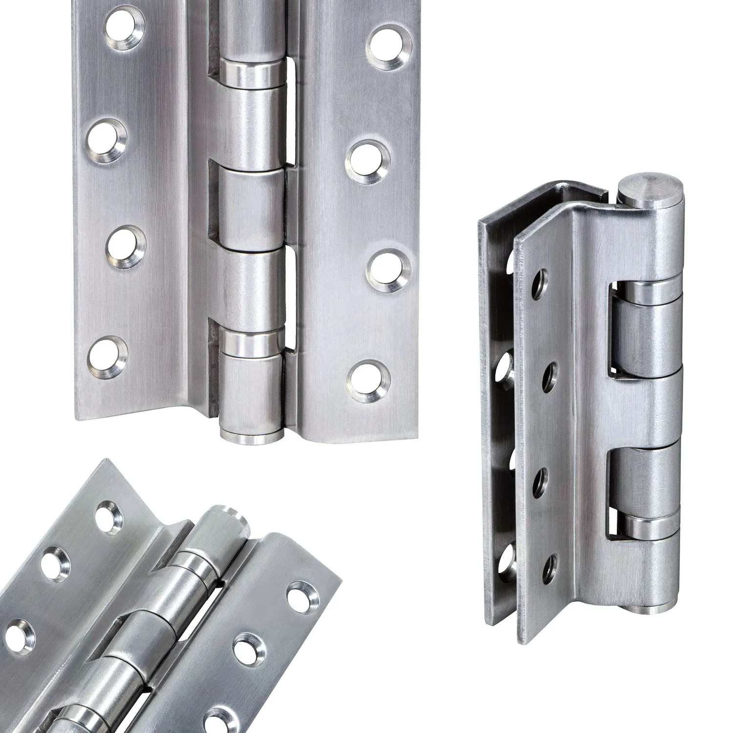Gedotec Cerniera Acciaio Inox 102 mm Porta 1 Pezzo 80 kg