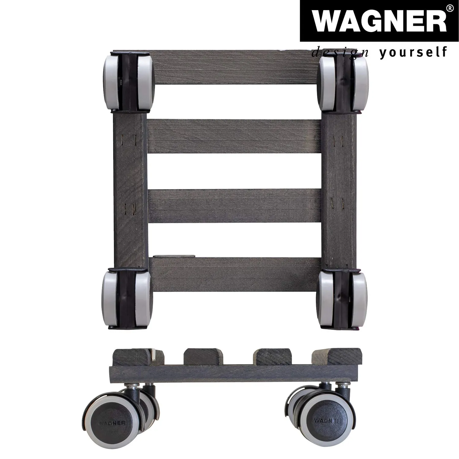 WAGNER Vintage carrello piante 19x19 cm faggio 50 kg
