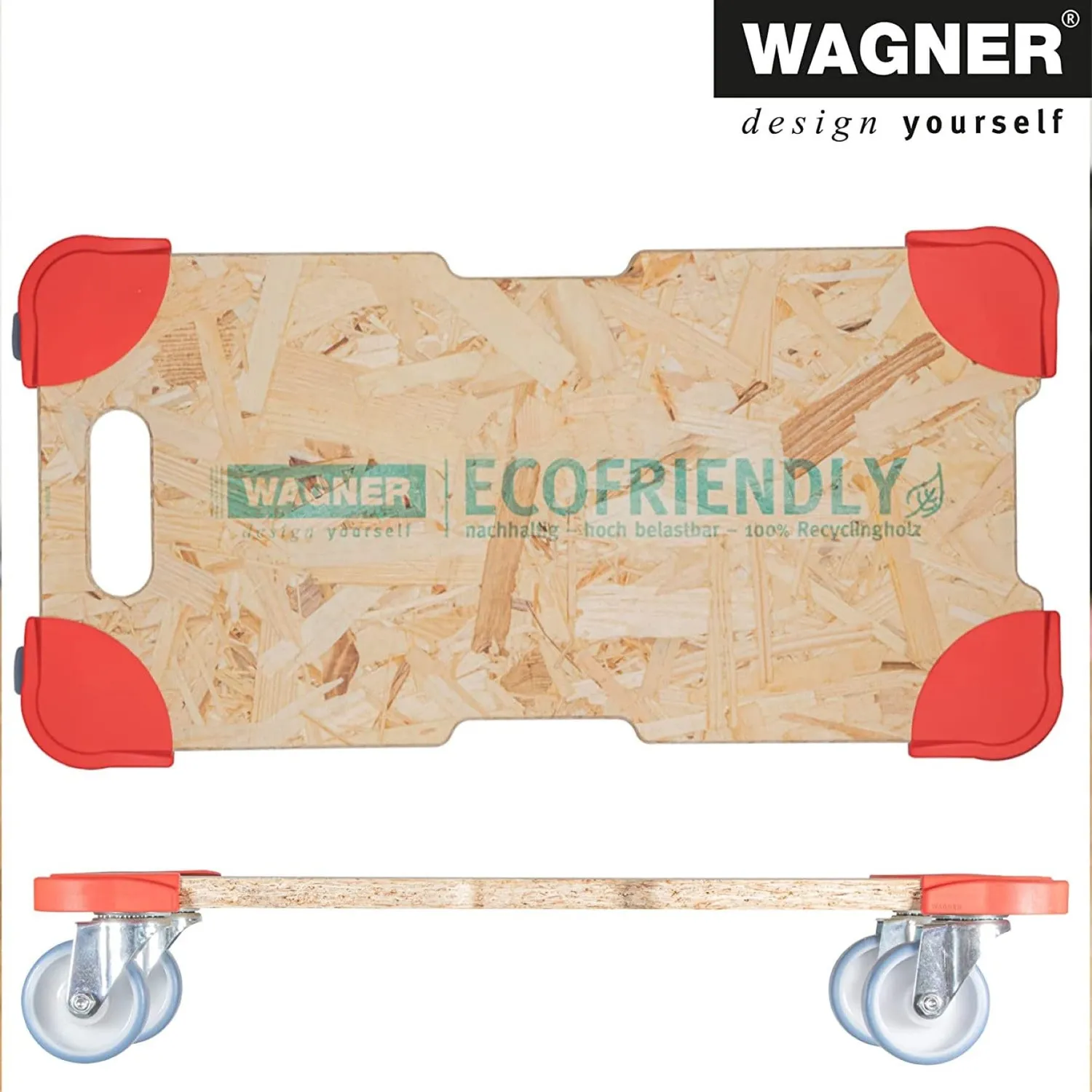 Wagner MM 1322 Rullo Mobili 59x29 cm 250 kg