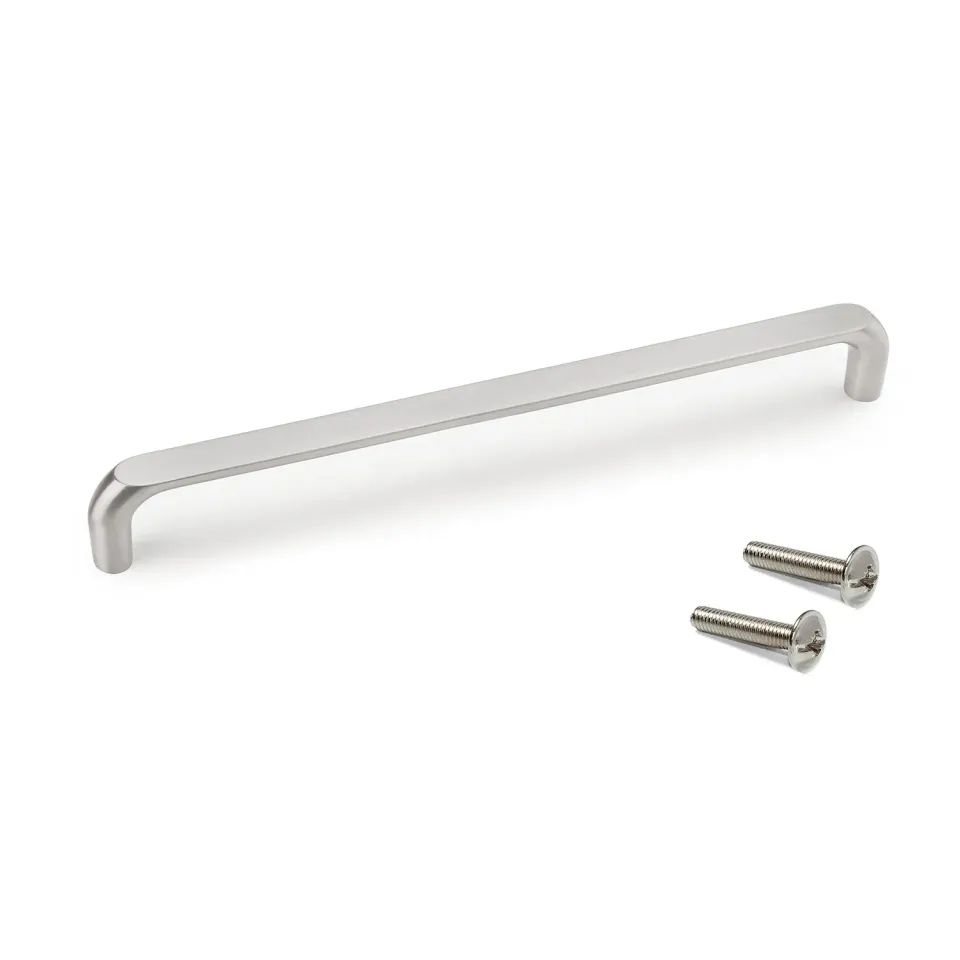 Emuca Zagreb maniglia 224 mm nichel satinato 20 pz