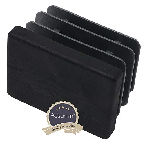 Adsamm puntali a incastro 21x31-23x33 mm neri 16 pezzi