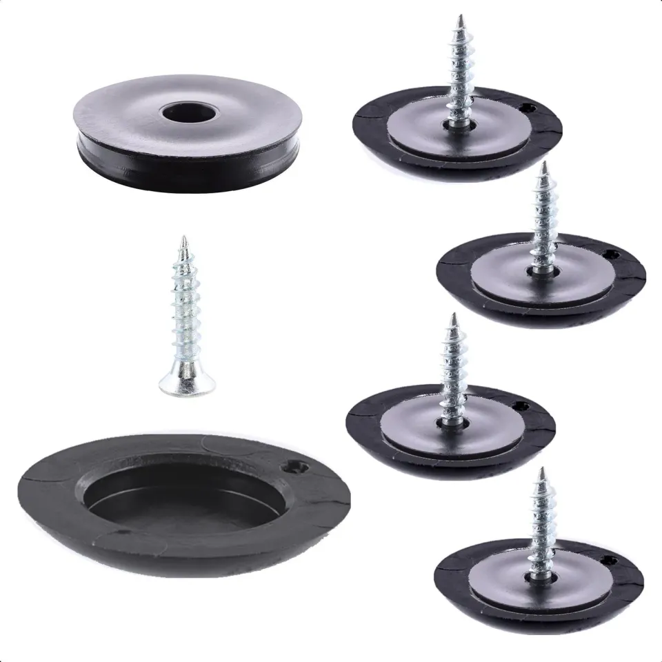 Wagner QuickClick 16792599 feltrini avvitare 4 pezzi Ø25mm