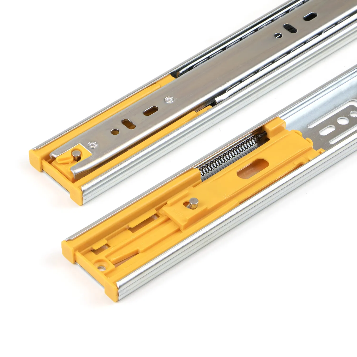 Emuca 3049505 Guida Cassetto 350 mm Zincata Soft Close
