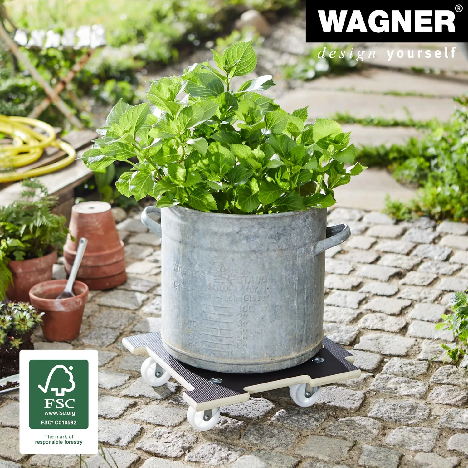 Wagner Maxigrip 20139301 carrello per piante 39x39 cm 200 kg