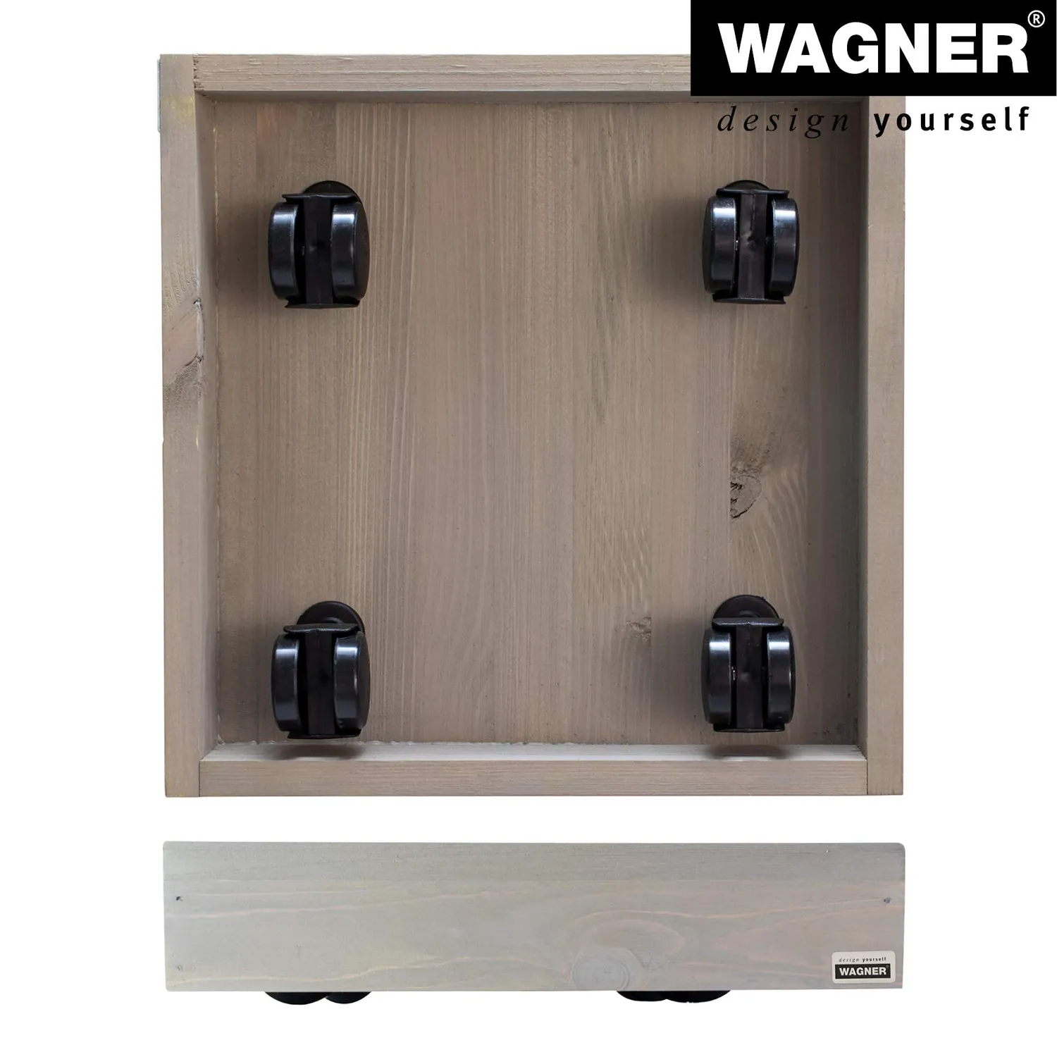Wagner Vintage 20006201 carrello per piante 30x30 tortora legno