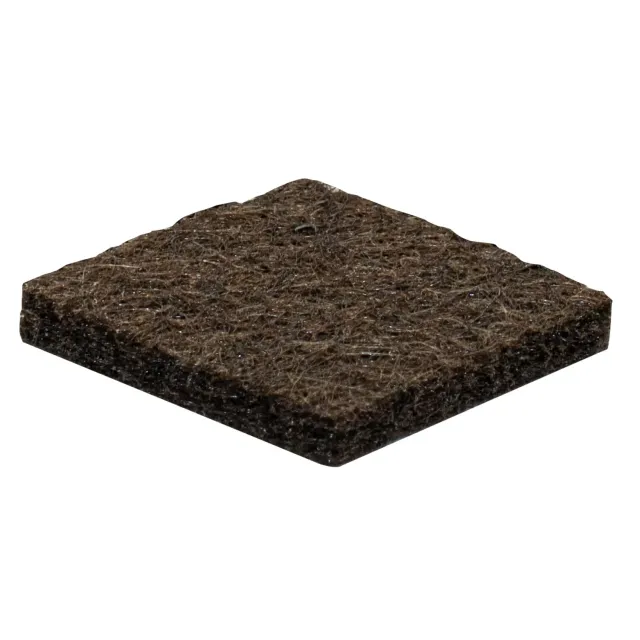 Wagner EH 1721 feltrini adesivi 20x20 mm 24 pezzi marroni feltro