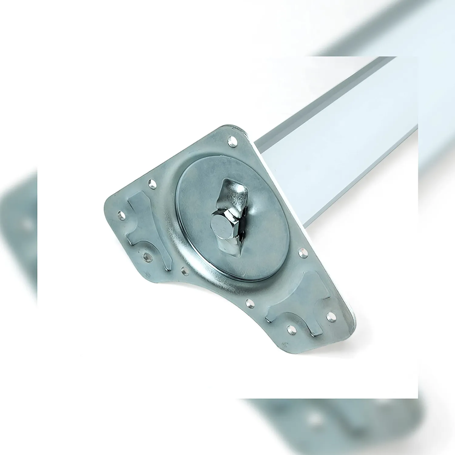 Emuca 2035862 Gamba Tavolo Quadrata Alluminio 830 mm