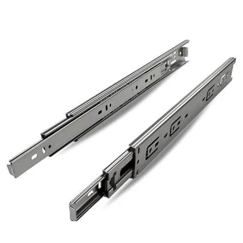 Indaux guide a sfere cassetto 450 mm estrazione totale 50 kg