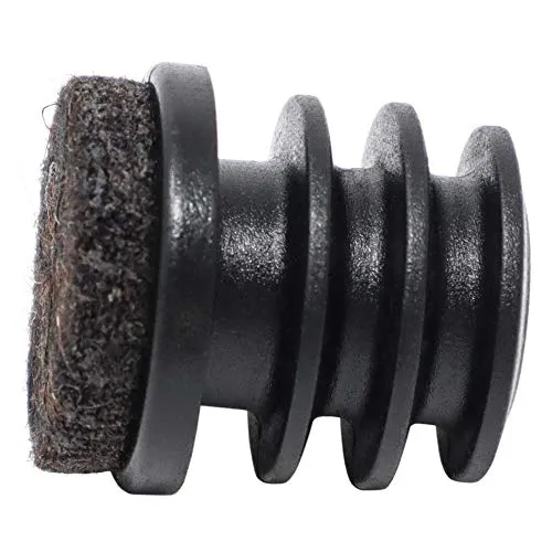 Adsamm puntali alettati ø 18-20 mm neri 32 pezzi feltro