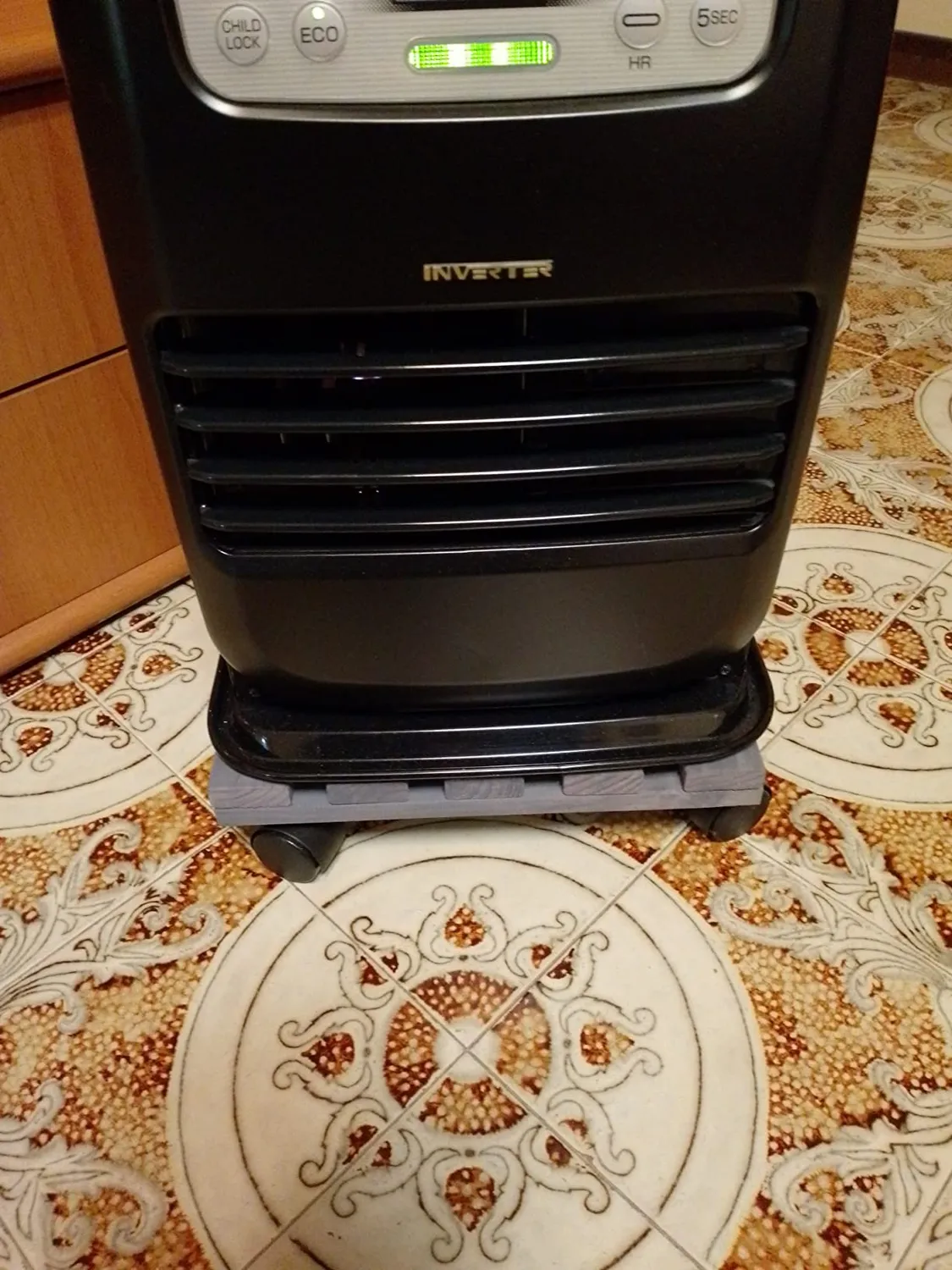 Wagner carrello piante 35x35 terracotta con ruote legno