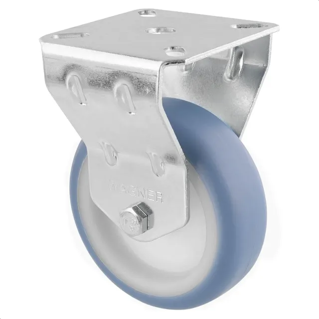 Wagner RO 7775 rotella fissa Ø 75 mm blu 1 pz parquet 60 kg
