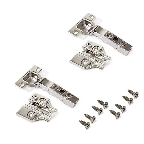 Emuca 1013307 cerniera collo dritto soft close set 2 pezzi
