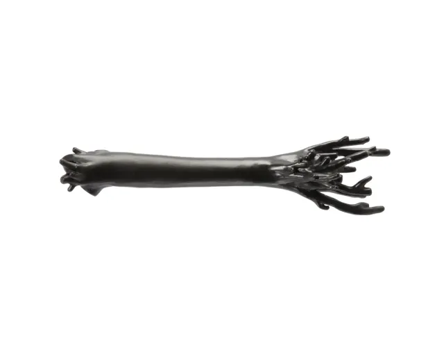 NIVA Design Corallo maniglia nera ottone