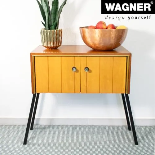 Wagner ST 5440 gamba per mobili 400 mm 1 pz nera opaca