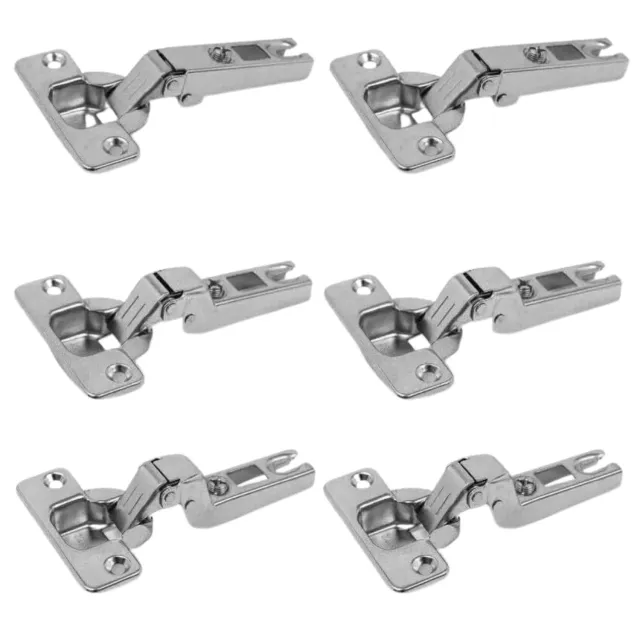 Indaux Slide On cerniere 35 mm collo dritto basetta H0 4 pezzi