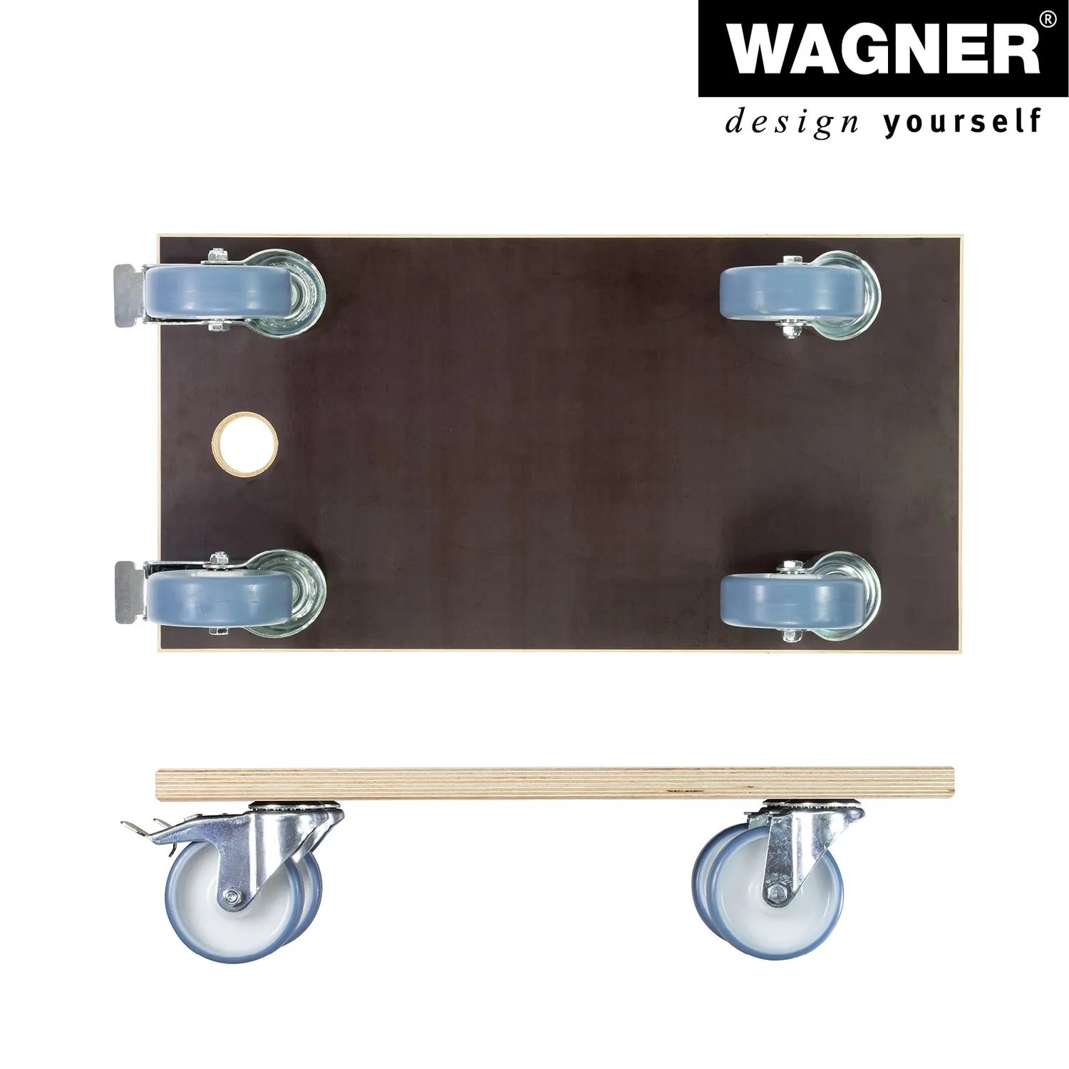 Wagner MM 1109 carrello trasporto legno 57,5x30 cm 500 kg