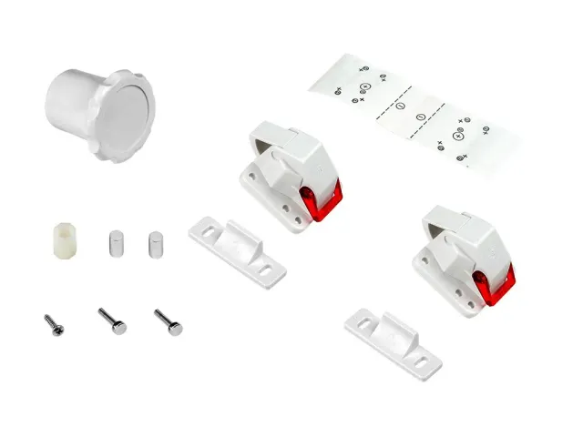 Emuca 8929420 Chiusura Sicurezza Bambini Magnetica 2 Pezzi
