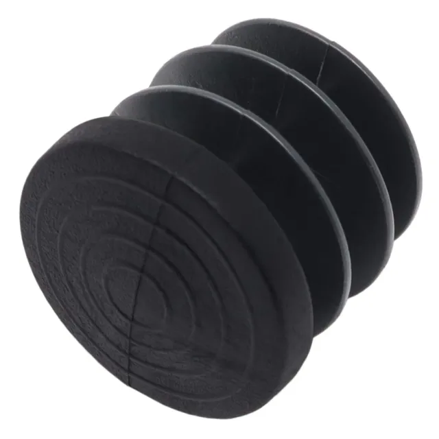 Adsamm puntali alettati tondi neri 21-23 mm 100 pezzi polietilene