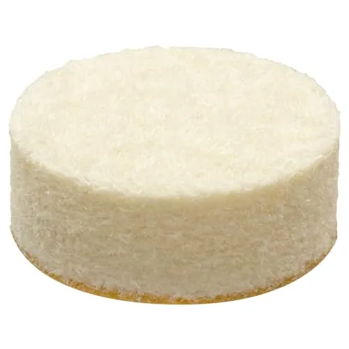 Wagner Big Pads 15121699 feltrini lana 15 mm crema 16 pezzi