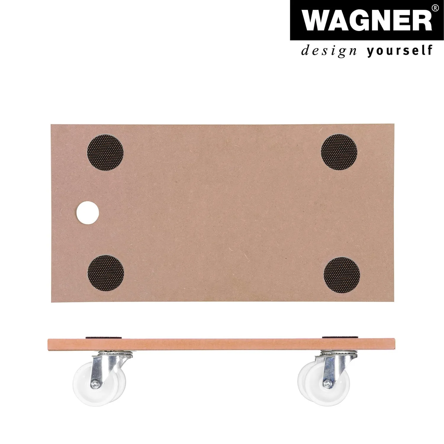 Wagner FSC carrello trasporto MDF 200 kg 57,5 cm