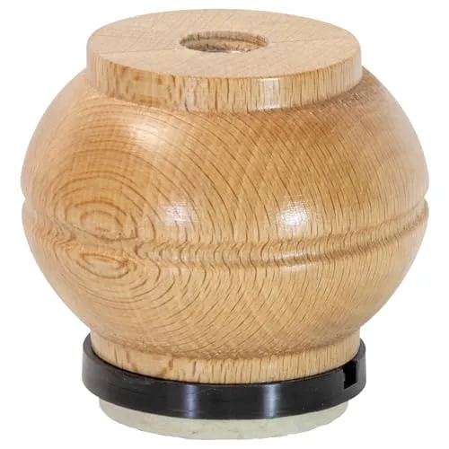 Wagner Design ST 7006 piedino per mobili faggio 75 mm