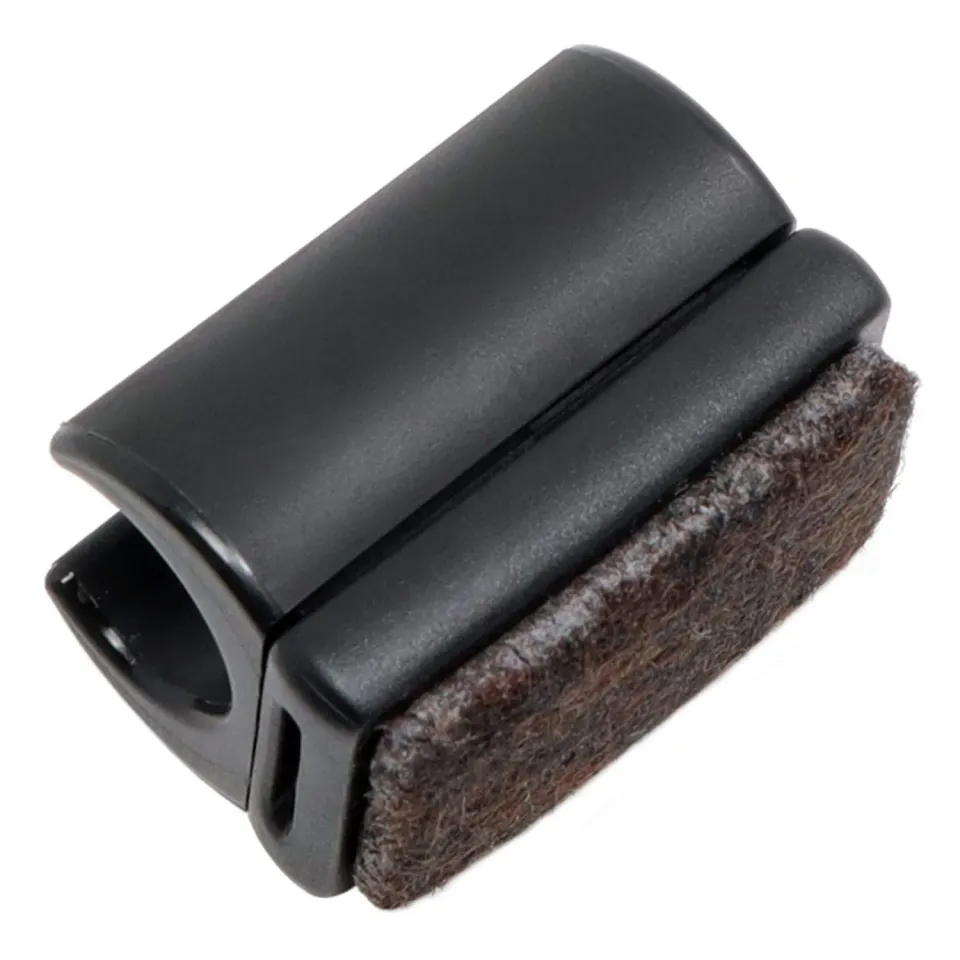 Adsamm puntali slitta feltro neri 12-13 mm 32 pezzi
