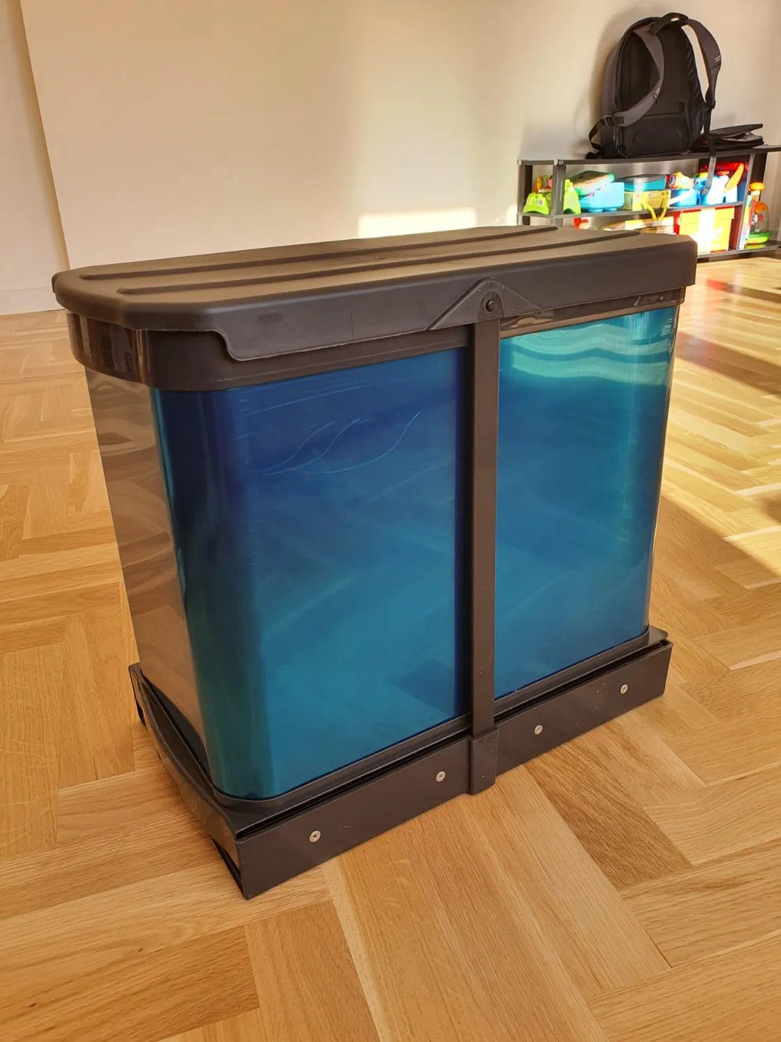 Emuca Harmony 2x12 L pattumiera incasso antracite