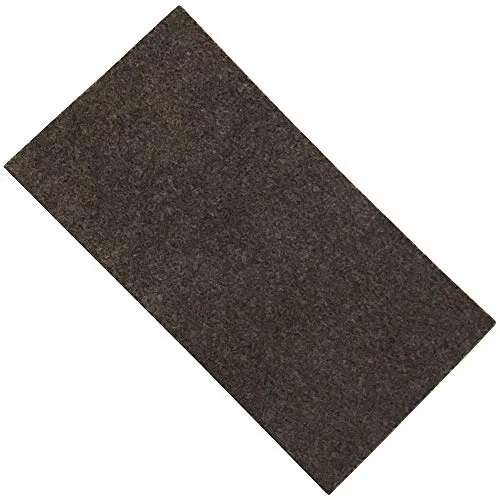 Adsamm Feltro Autoadesivo 1,5 mm Marrone 10 Fogli 10x20 cm