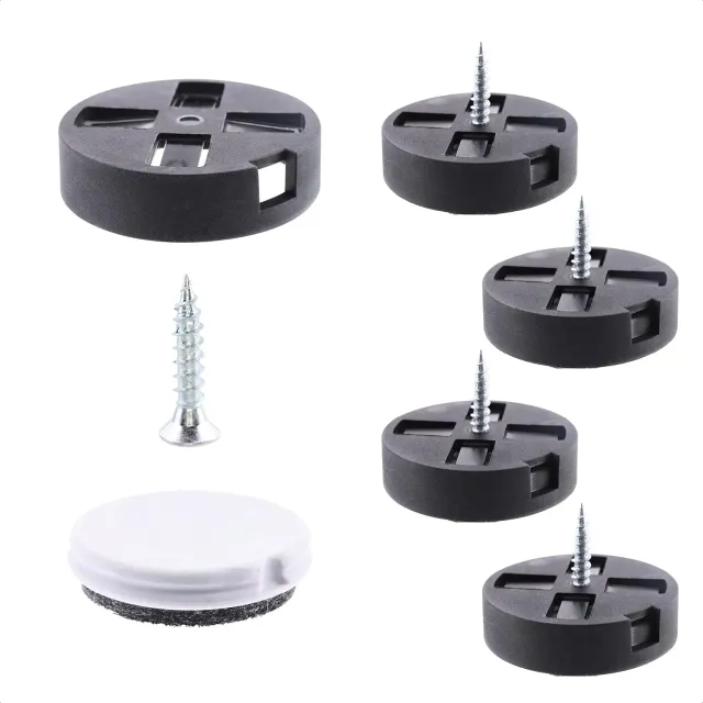 Wagner QuickClick 16793099 feltrini da avvitare 4 pezzi DUO 2 in 1