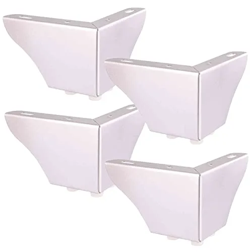 WAGNER SOFA WINGS ST 0451 gambe mobili set 4 pezzi acciaio